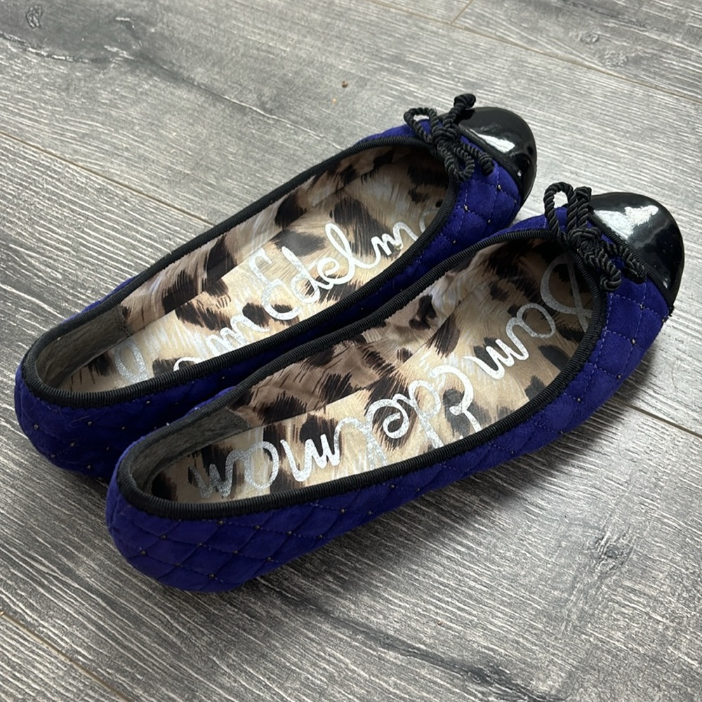 Royal blue flats. Never worn!